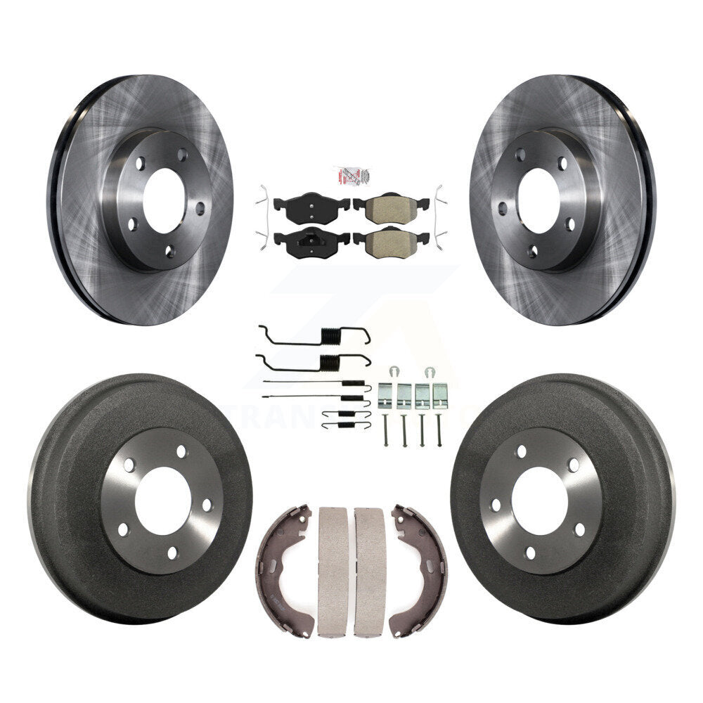 Transit Auto K8A-100112 Disc Brake Kit for 2001-2007 Ford Escape, Mercury Mariner, Mazda Tribute - Front and Rear product image