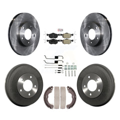 Transit Auto K8A-100112 Disc Brake Kit for 2001-2007 Ford Escape, Mercury Mariner, Mazda Tribute - Front and Rear product image
