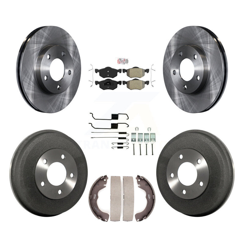 Transit Auto K8A-100112 Disc Brake Kit for 2001-2007 Ford Escape, Mercury Mariner, Mazda Tribute - Front and Rear product image