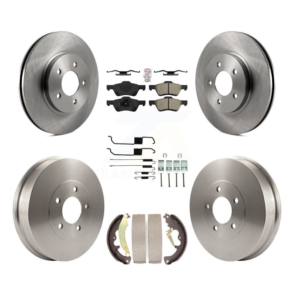 Transit Auto K8A-100114 Disc Brake Kit for 2007 Ford Escape, Mercury Mariner - Front and Rear product image