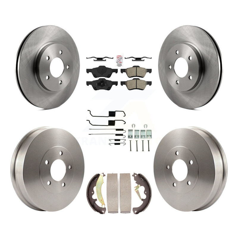 Transit Auto K8A-100114 Disc Brake Kit for 2007 Ford Escape, Mercury Mariner - Front and Rear product image