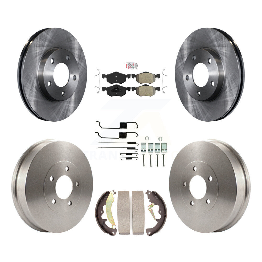 Transit Auto K8A-100115 Disc Brake Kit for 2007 Ford Escape, Mercury Mariner - Front and Rear product image