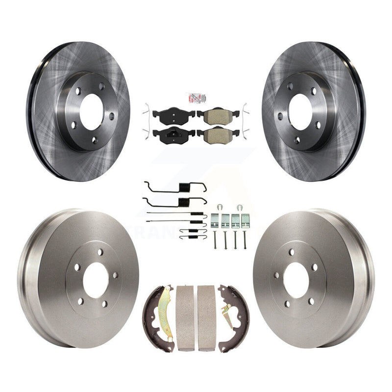 Transit Auto K8A-100115 Disc Brake Kit for 2007 Ford Escape, Mercury Mariner - Front and Rear product image