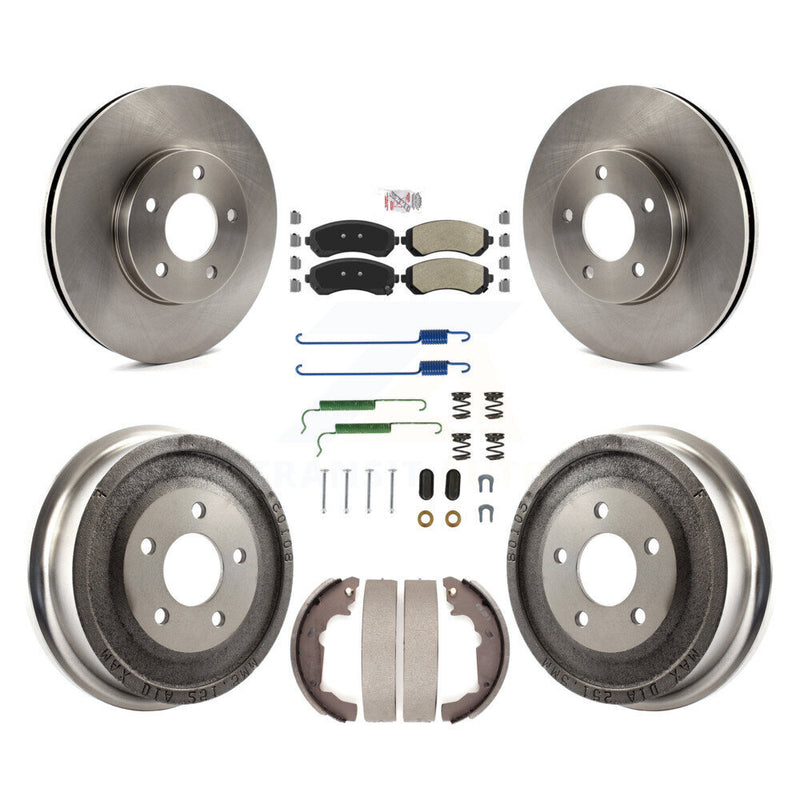 Transit Auto K8A-100120 Disc Brake Kit for 2001-2005 Pontiac Aztek - Front and Rear product image