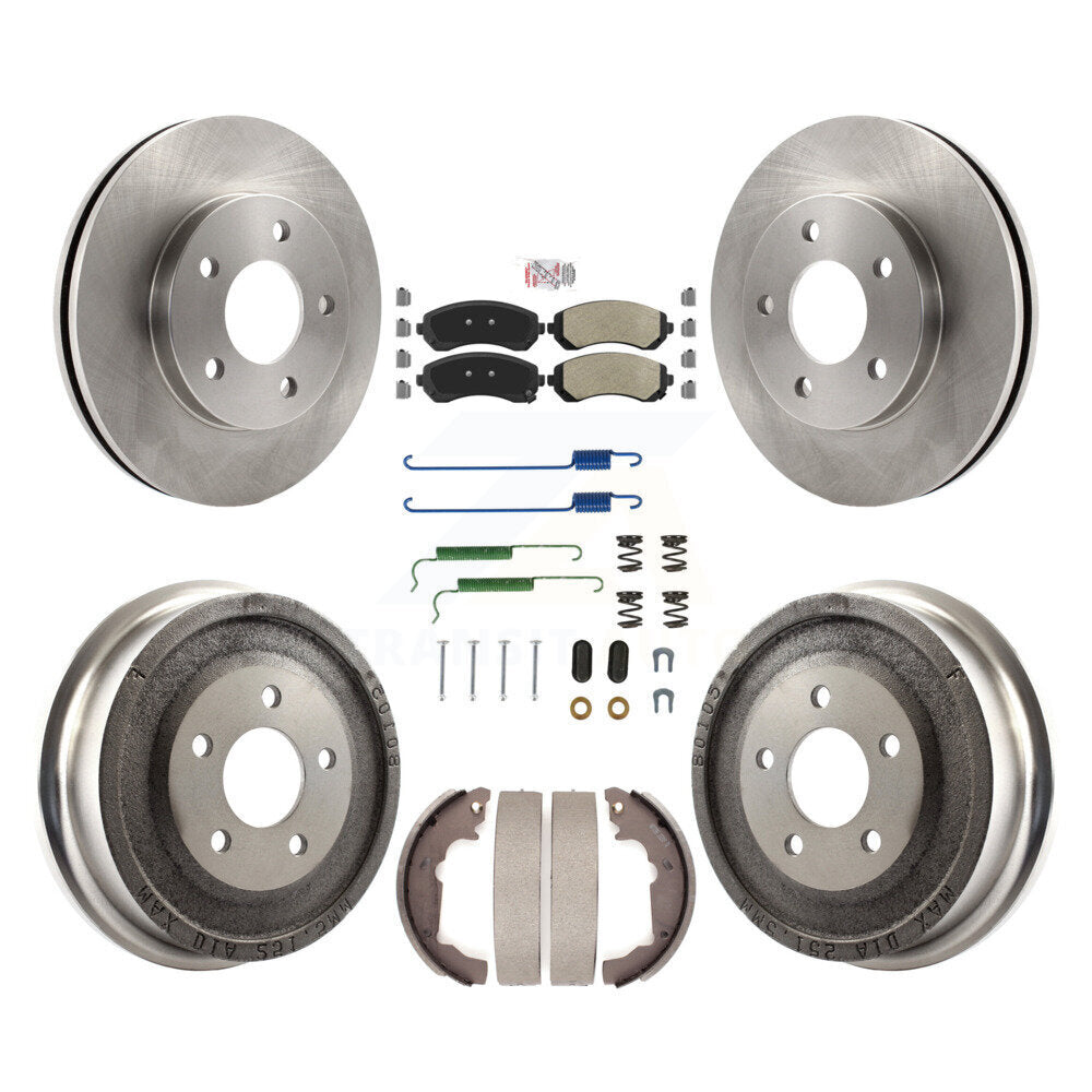 Transit Auto K8A-100121 Disc Brake Kit for 2001-2005 Pontiac Aztek - Front and Rear product image