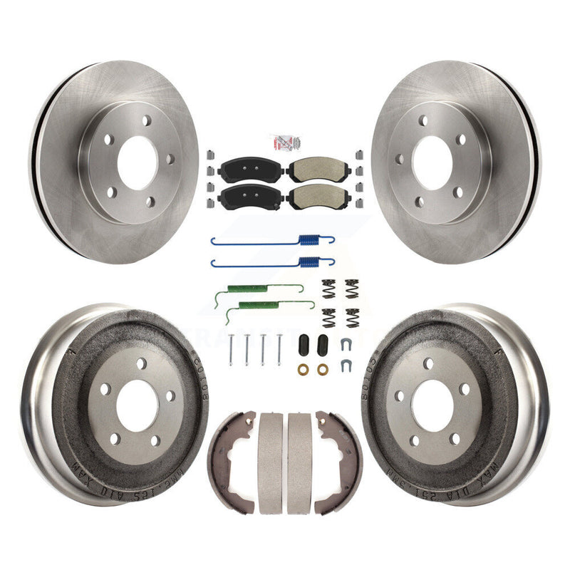 Transit Auto K8A-100121 Disc Brake Kit for 2001-2005 Pontiac Aztek - Front and Rear product image