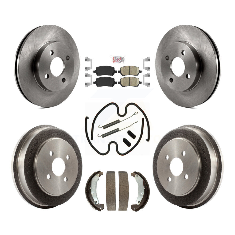 Transit Auto K8A-100122 Disc Brake Kit for 2003-2008 Pontiac G5, Chevrolet Cobalt, Pontiac Pursuit & more - Front and Rear product image