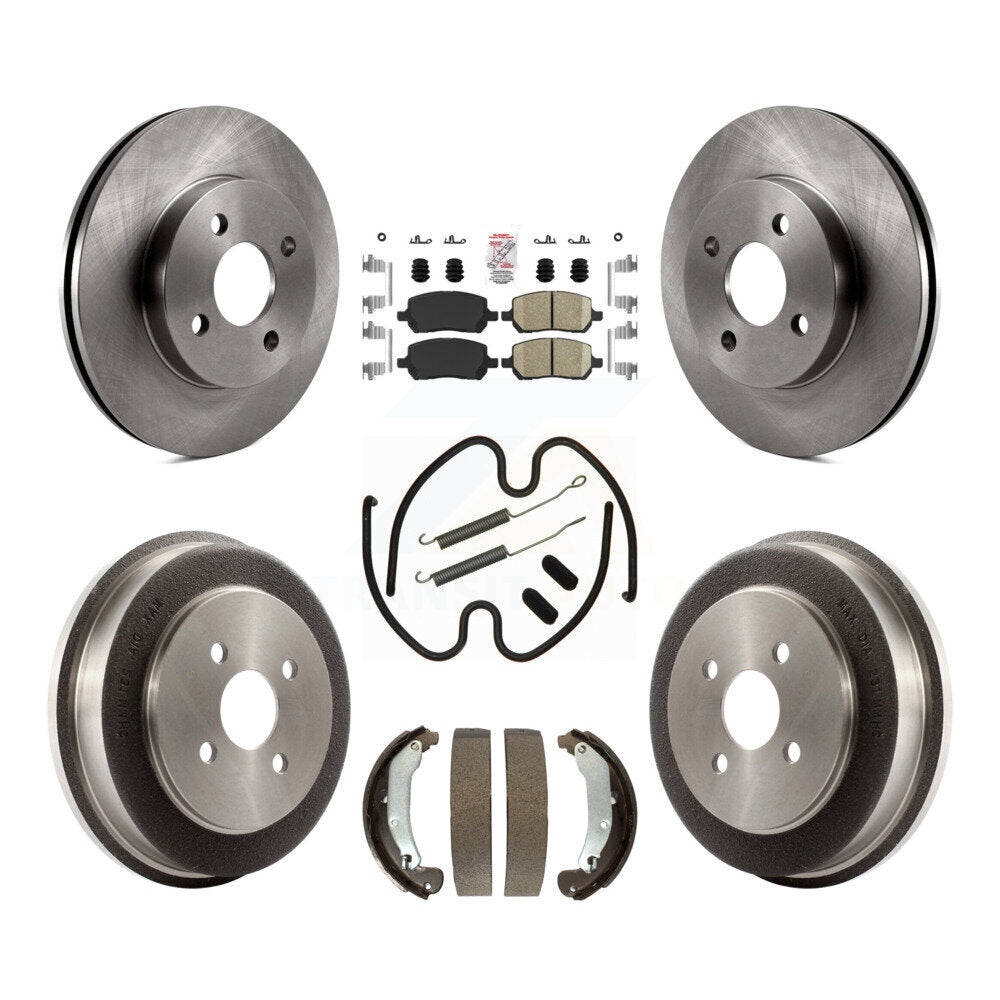 Transit Auto K8A-100123 Disc Brake Kit for 2003-2008 Pontiac G5, Chevrolet Cobalt, Pontiac Pursuit & more - Front and Rear product image