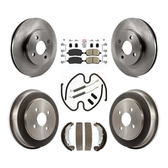Transit Auto K8A-100123 Disc Brake Kit for 2003-2008 Pontiac G5, Chevrolet Cobalt, Pontiac Pursuit & more - Front and Rear product image
