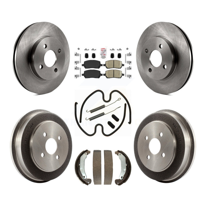 Transit Auto K8A-100123 Disc Brake Kit for 2003-2008 Pontiac G5, Chevrolet Cobalt, Pontiac Pursuit & more - Front and Rear product image
