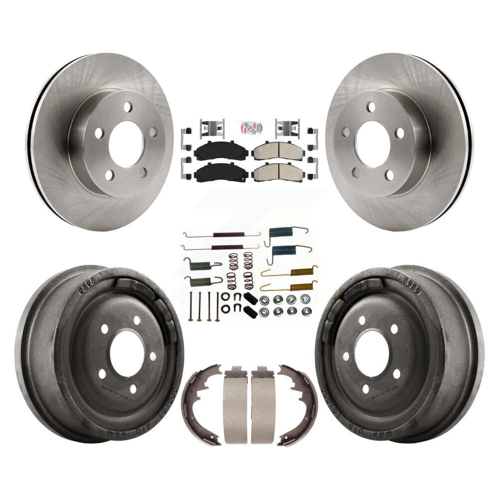 Transit Auto K8A-100129 Disc Brake Kit for 1998-2002 Ford Ranger, Mazda B3000, Mazda B4000 - Front and Rear product image