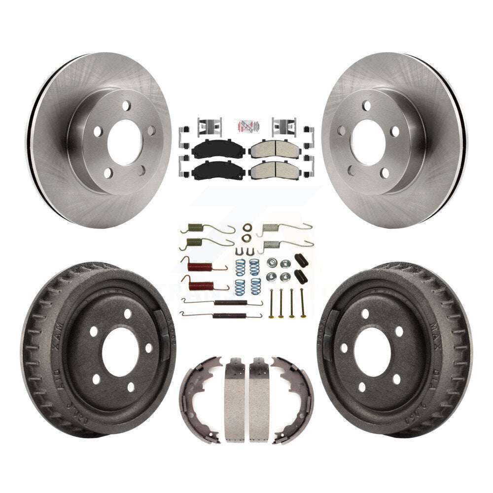 Transit Auto K8A-100130 Disc Brake Kit for 1998-2002 Ford Ranger, Mazda B3000, Mazda B4000 - Front and Rear product image