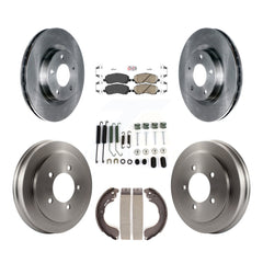 Transit Auto K8A-100136 Disc Brake Kit for 2007-2017 Dodge Caliber, Dodge Avenger, Jeep Compass & more - Front and Rear product image