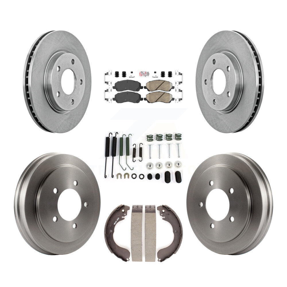 Transit Auto K8A-100139 Disc Brake Kit for 2007-2012 Dodge Caliber - Front and Rear product image
