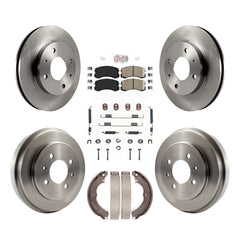 Transit Auto K8A-100145 Disc Brake Kit for 2002-2006 Mitsubishi Lancer - Front and Rear product image