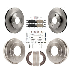 Transit Auto K8A-100146 Disc Brake Kit for 2002-2007 Mitsubishi Lancer - Front and Rear product image