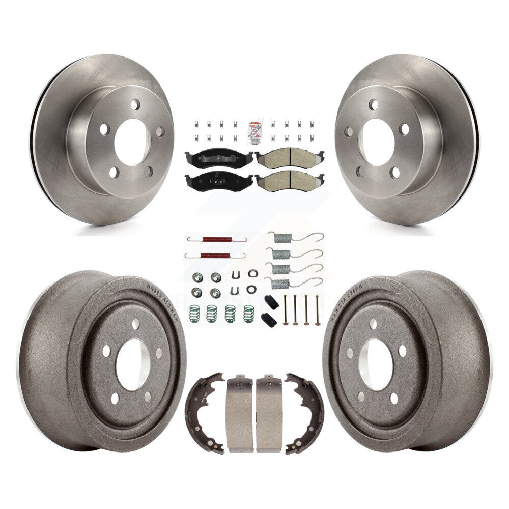 Transit Auto K8A-100154 Disc Brake Kit for 2000 Jeep Wrangler - Front and Rear product image