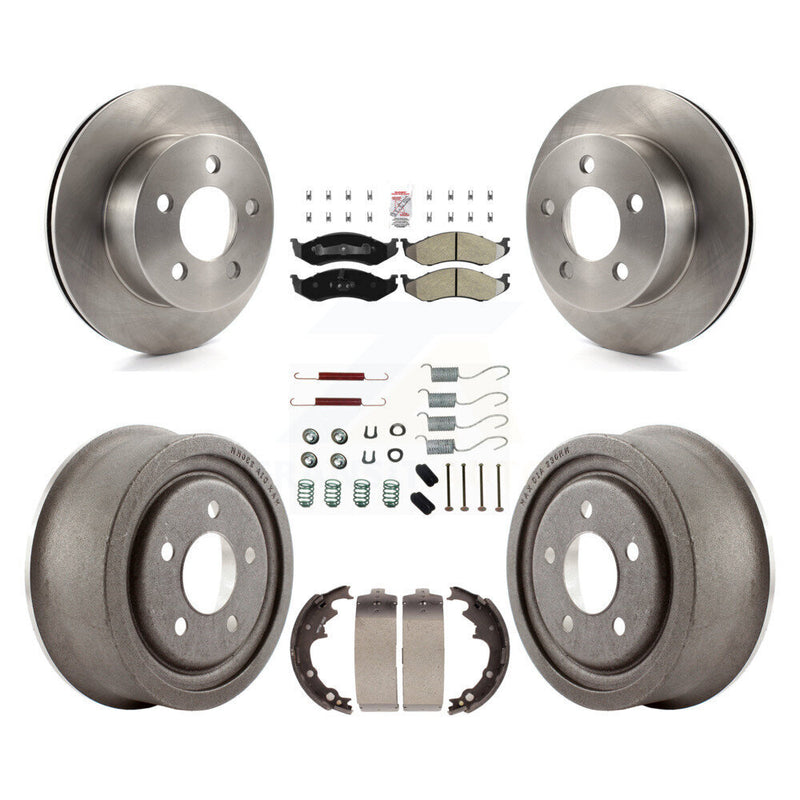 Transit Auto K8A-100154 Disc Brake Kit for 2000 Jeep Wrangler - Front and Rear product image