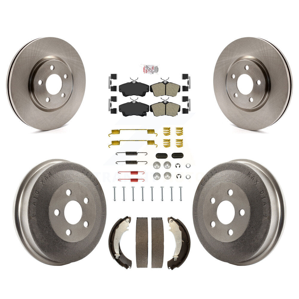 Transit Auto K8A-100158 Disc Brake Kit for 2005-2006 Chrysler PT Cruiser - Front and Rear product image