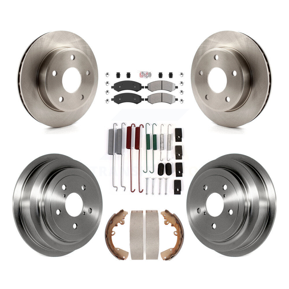 Transit Auto K8A-100159 Disc Brake Kit for 2005-2011 Ram Dakota, Dodge Dakota, Mitsubishi Raider - Front and Rear product image