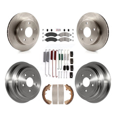 Transit Auto K8A-100159 Disc Brake Kit for 2005-2011 Ram Dakota, Dodge Dakota, Mitsubishi Raider - Front and Rear product image