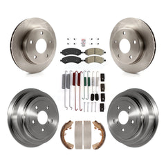 Transit Auto K8A-100160 Disc Brake Kit for 2005-2011 Ram Dakota, Dodge Dakota, Mitsubishi Raider - Front and Rear product image