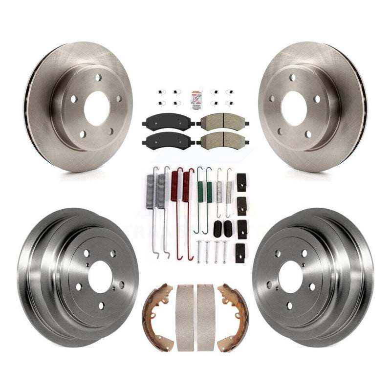 Transit Auto K8A-100160 Disc Brake Kit for 2005-2011 Ram Dakota, Dodge Dakota, Mitsubishi Raider - Front and Rear product image