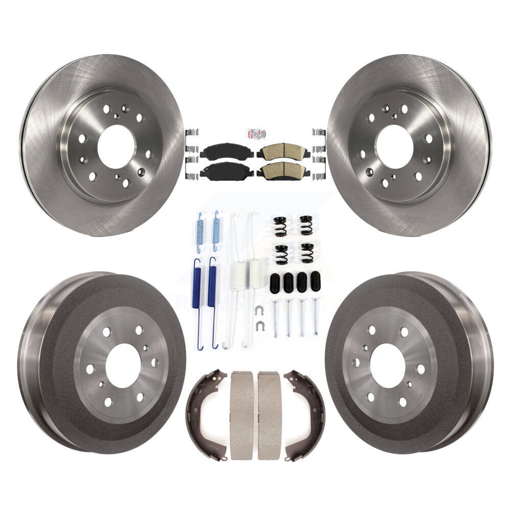 Transit Auto K8A-100163 Disc Brake Kit for 2010-2013 Chevrolet Silverado 1500, GMC Sierra 1500 - Front and Rear product image