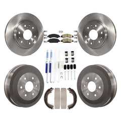 Transit Auto K8A-100163 Disc Brake Kit for 2010-2013 Chevrolet Silverado 1500, GMC Sierra 1500 - Front and Rear product image