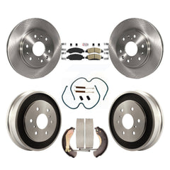 Transit Auto K8A-100173 Disc Brake Kit for 2005-2008 Chevrolet Silverado 1500, GMC Sierra 1500, Chevrolet Silverado 1500 Classic & more - Front and Rear product image