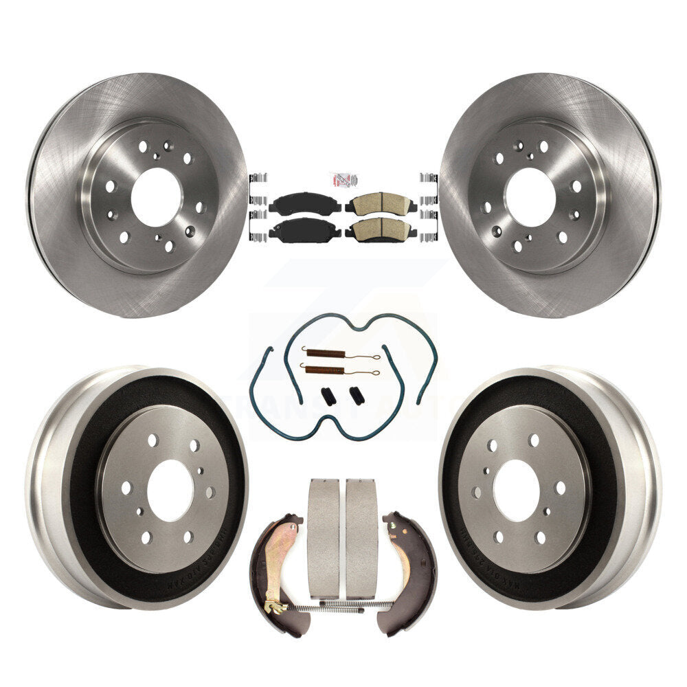 Transit Auto K8A-100174 Disc Brake Kit for 2005-2008 Chevrolet Silverado 1500, GMC Sierra 1500, Chevrolet Silverado 1500 Classic & more - Front and Rear product image