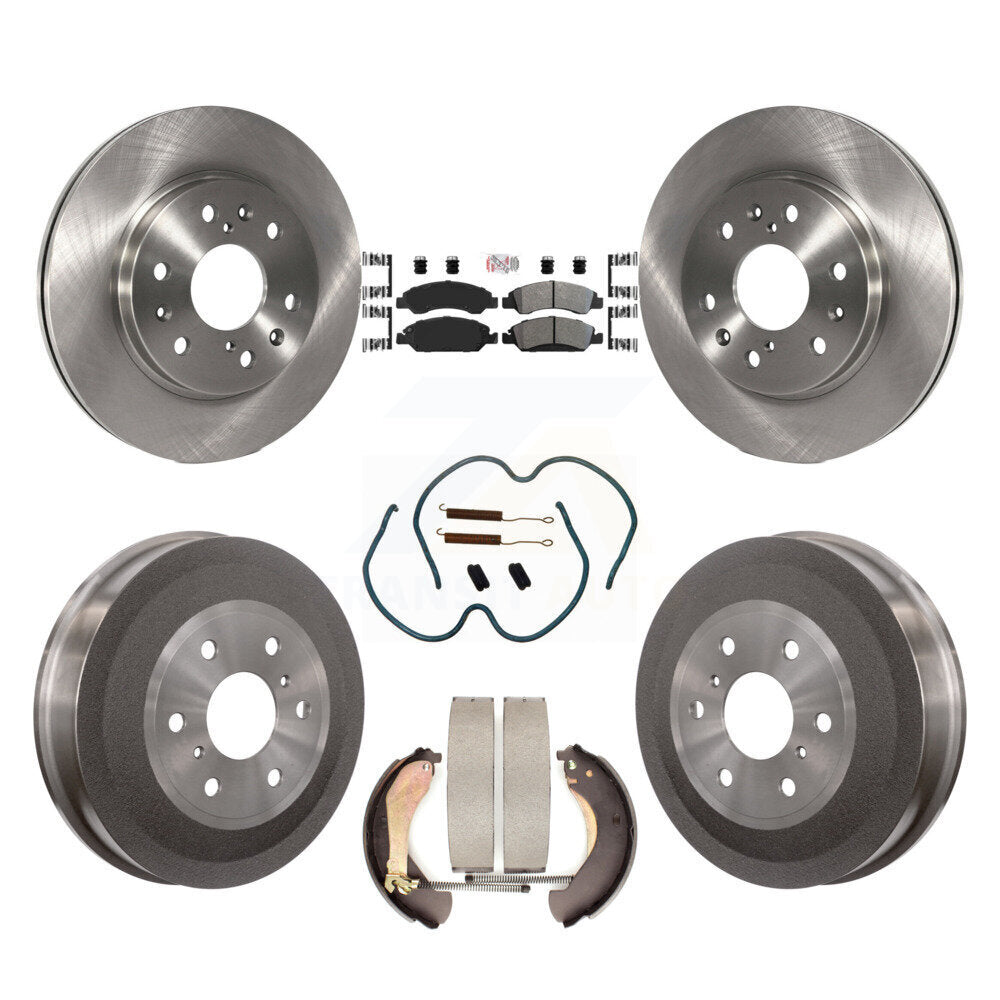 Transit Auto K8A-100175 Disc Brake Kit for 2009 Chevrolet Silverado 1500, GMC Sierra 1500 - Front and Rear product image