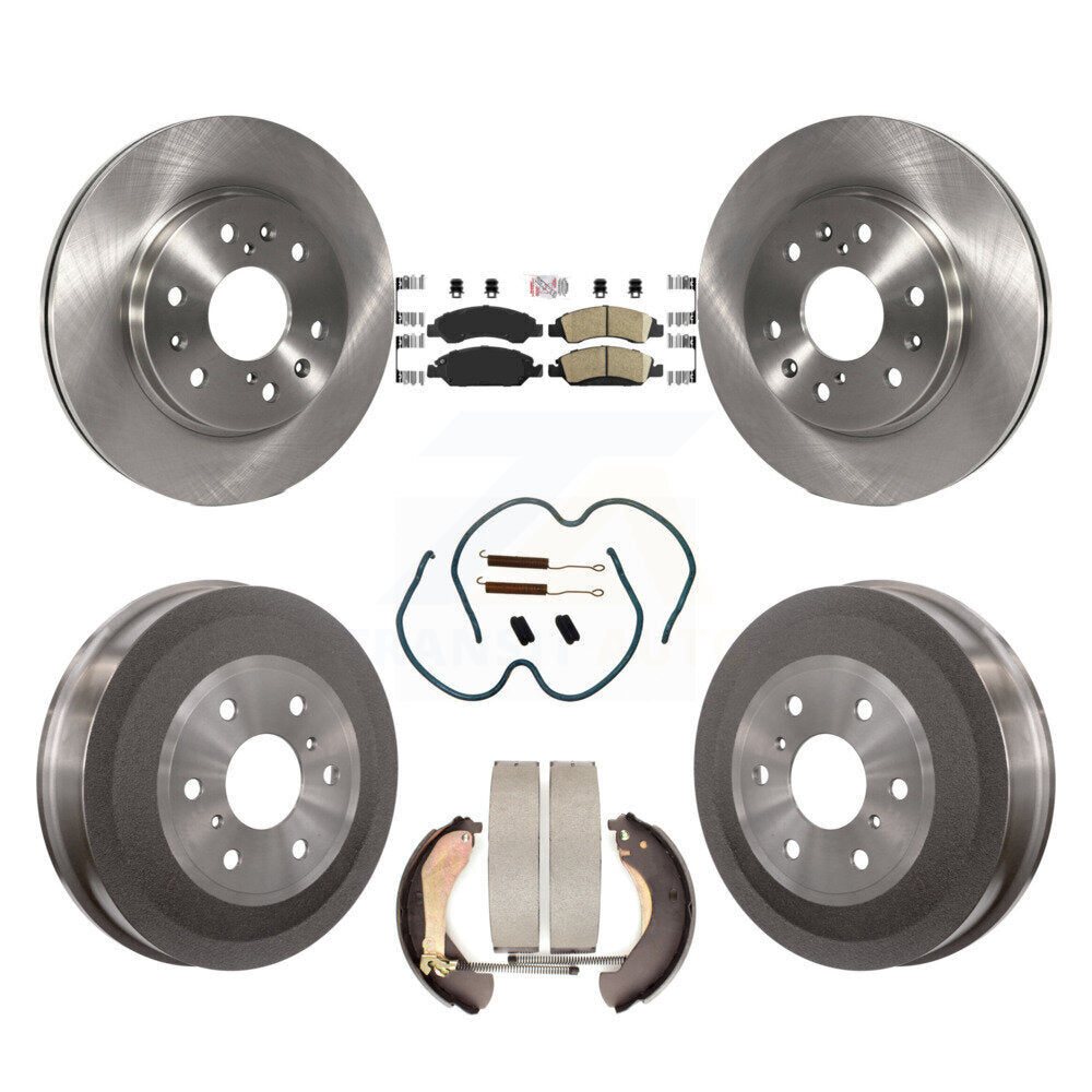 Transit Auto K8A-100176 Disc Brake Kit for 2009 Chevrolet Silverado 1500, GMC Sierra 1500 - Front and Rear product image