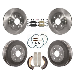 Transit Auto K8A-100176 Disc Brake Kit for 2009 Chevrolet Silverado 1500, GMC Sierra 1500 - Front and Rear product image