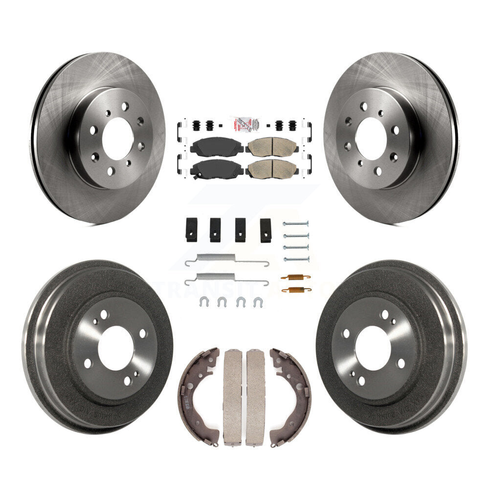 Transit Auto K8A-100190 Disc Brake Kit for 2010-2014 Honda Insight - Front and Rear product image