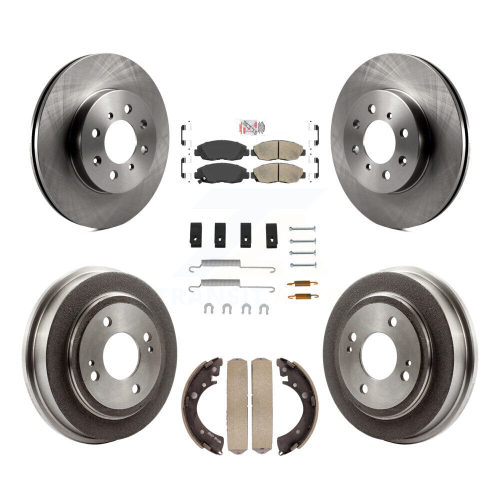 Transit Auto K8A-100193 Disc Brake Kit for 1996-2000 Honda Civic, Acura EL - Front and Rear product image