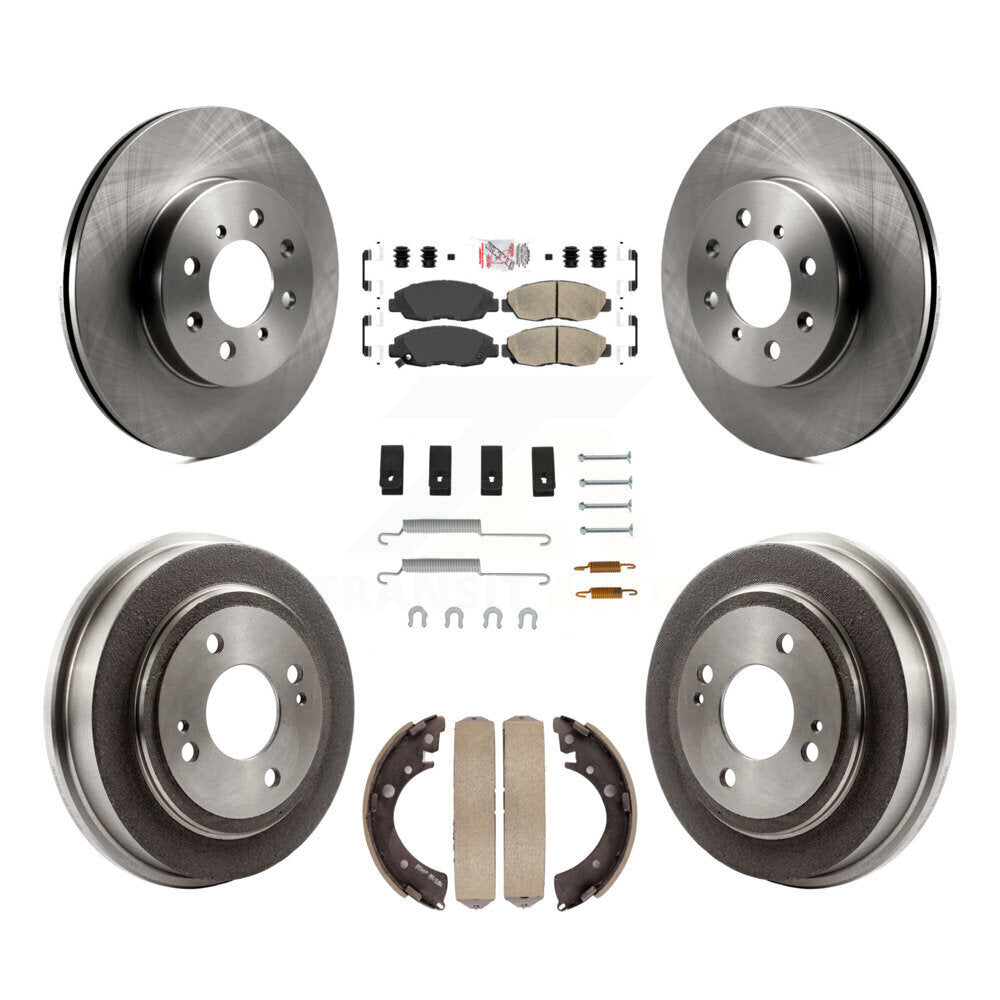 Transit Auto K8A-100194 Disc Brake Kit for 1996-2000 Honda Civic, Acura EL - Front and Rear product image