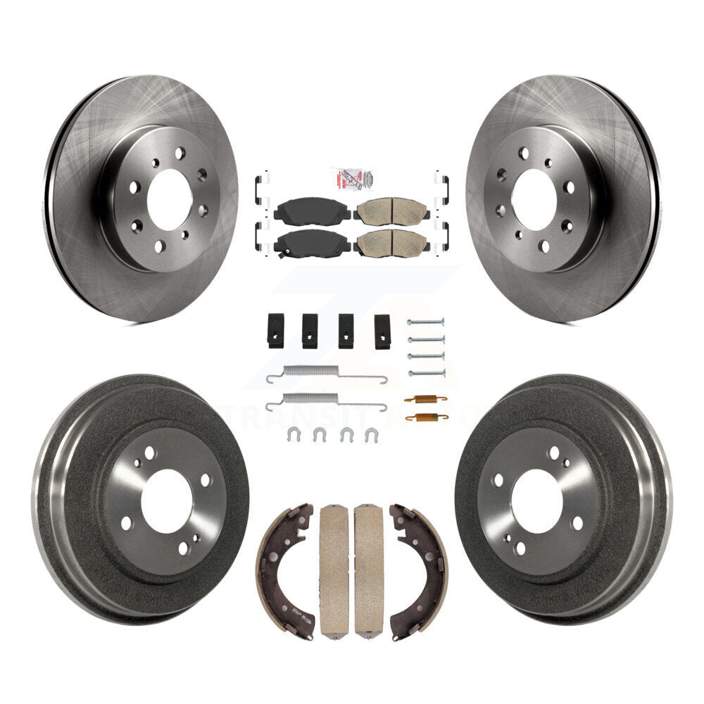 Transit Auto K8A-100195 Disc Brake Kit for 2001-2005 Honda Civic - Front and Rear product image
