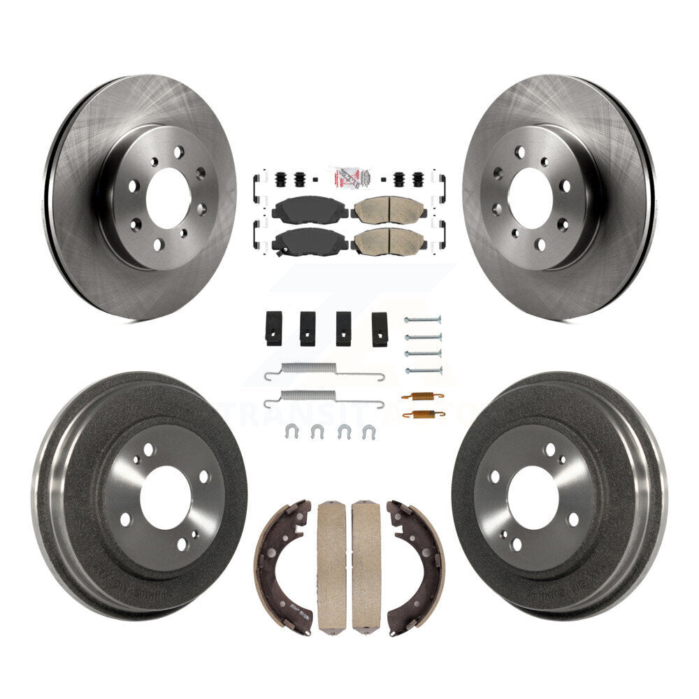 Transit Auto K8A-100196 Disc Brake Kit for 2001-2005 Honda Civic - Front and Rear product image