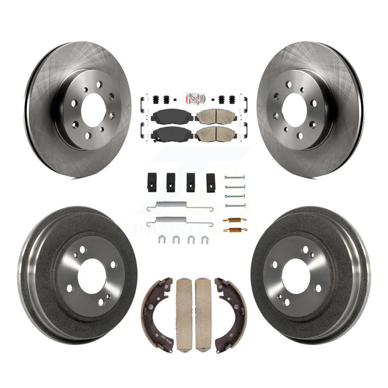 Transit Auto K8A-100196 Disc Brake Kit for 2001-2005 Honda Civic - Front and Rear product image