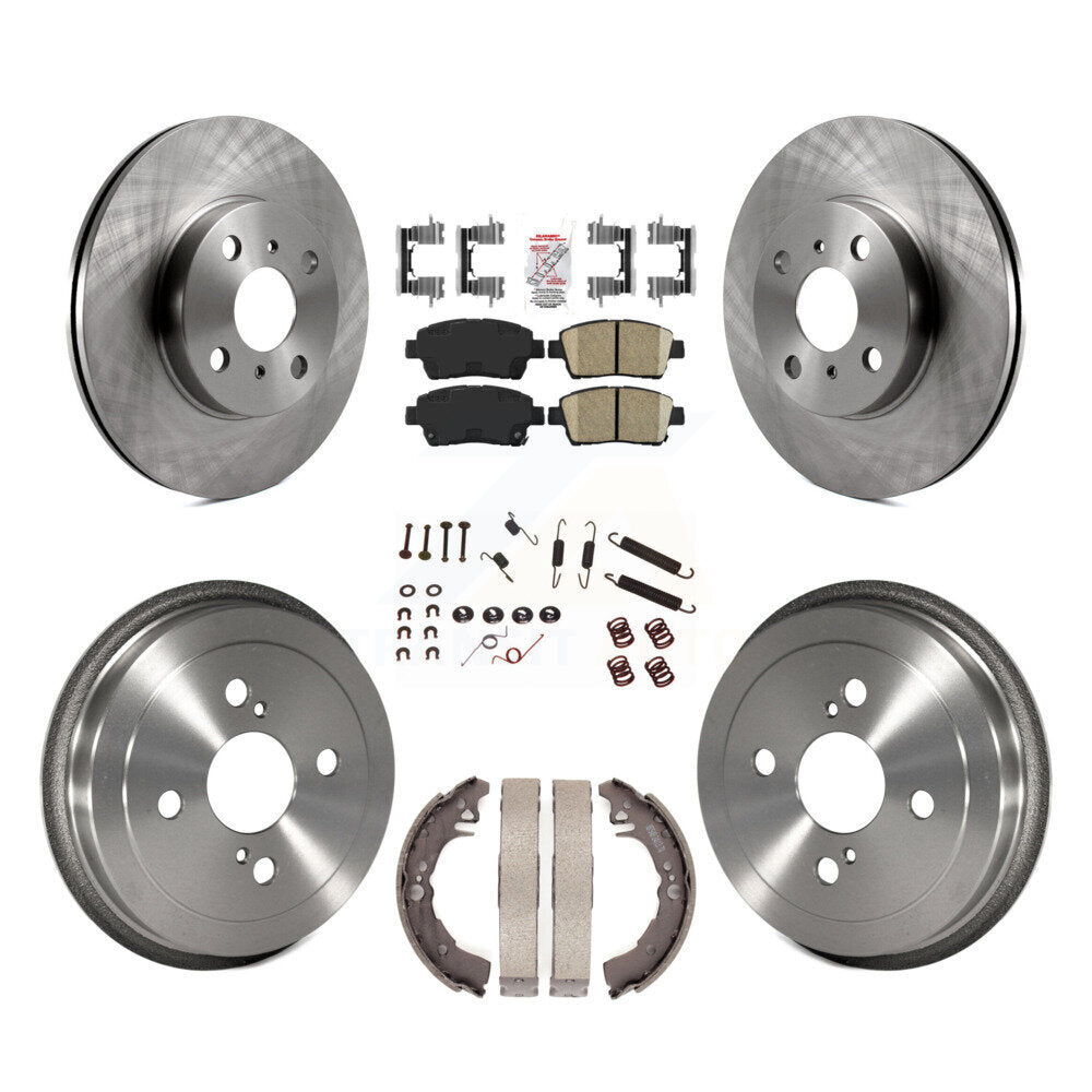 Transit Auto K8A-100220 Disc Brake Kit for 2001-2005 Toyota Echo - Front and Rear product image
