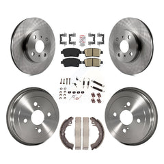 Transit Auto K8A-100220 Disc Brake Kit for 2001-2005 Toyota Echo - Front and Rear product image
