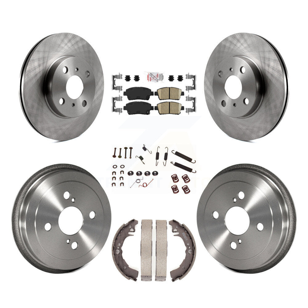Transit Auto K8A-100221 Disc Brake Kit for 2001-2005 Toyota Echo - Front and Rear product image