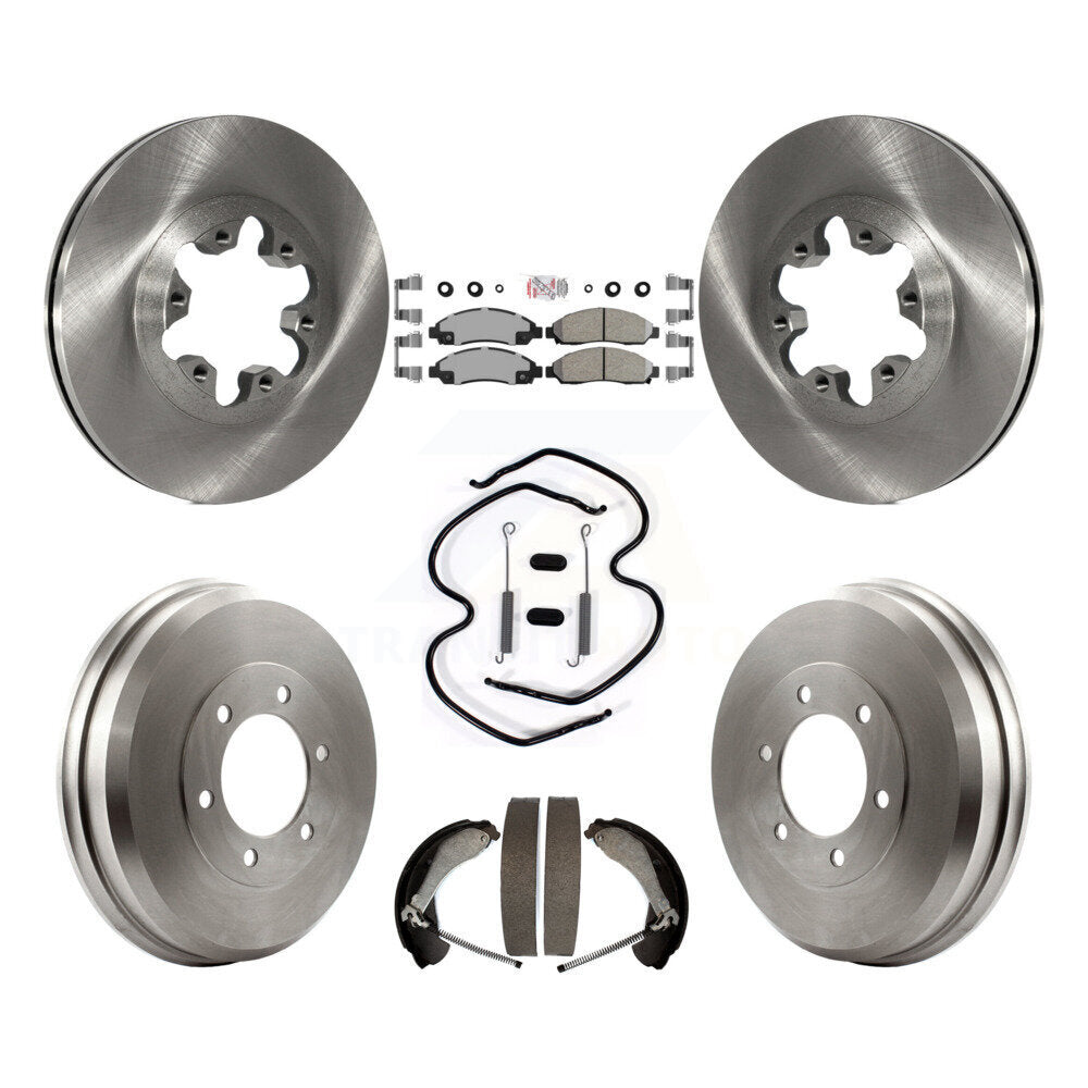 Transit Auto K8A-100228 Disc Brake Kit for 2004-2008 Isuzu i-290, Isuzu i-370, Isuzu i-280 & more - Front and Rear product image
