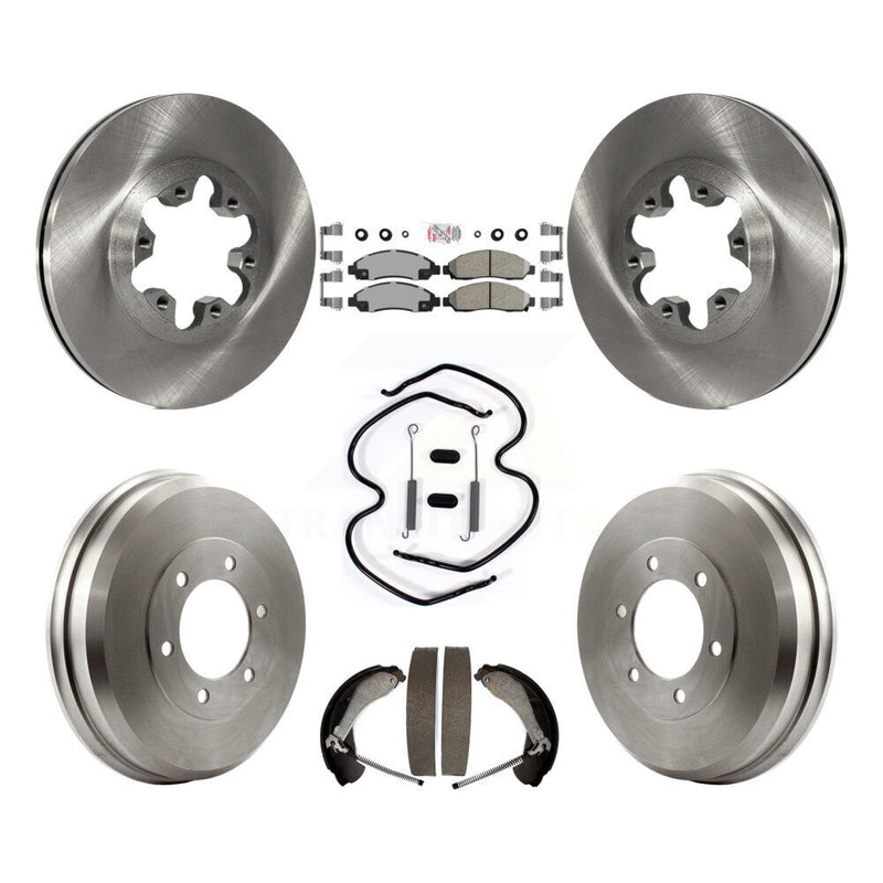 Transit Auto K8A-100228 Disc Brake Kit for 2004-2008 Isuzu i-290, Isuzu i-370, Isuzu i-280 & more - Front and Rear product image