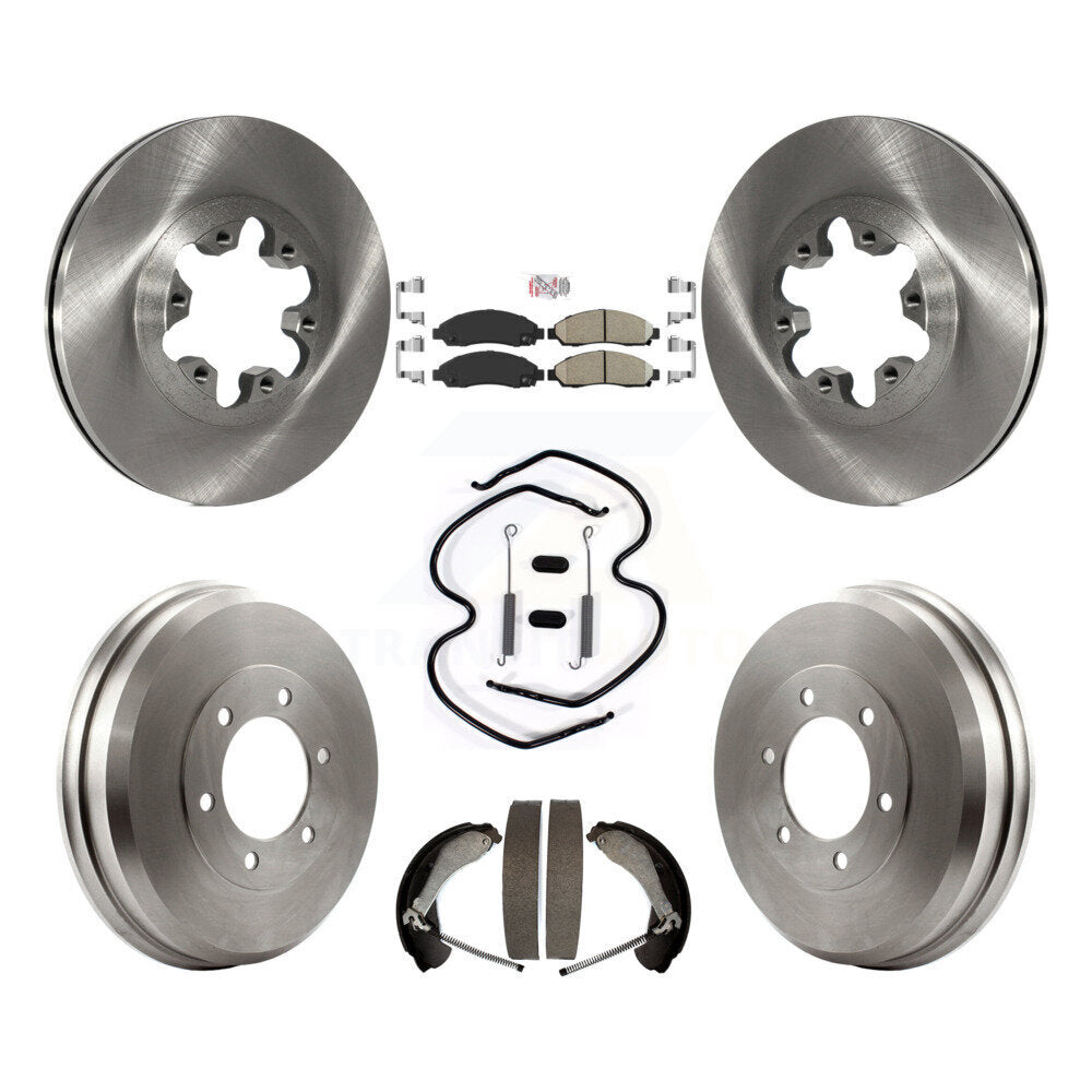 Transit Auto K8A-100229 Disc Brake Kit for 2004-2008 Isuzu i-290, Isuzu i-370, Isuzu i-280 & more - Front and Rear product image