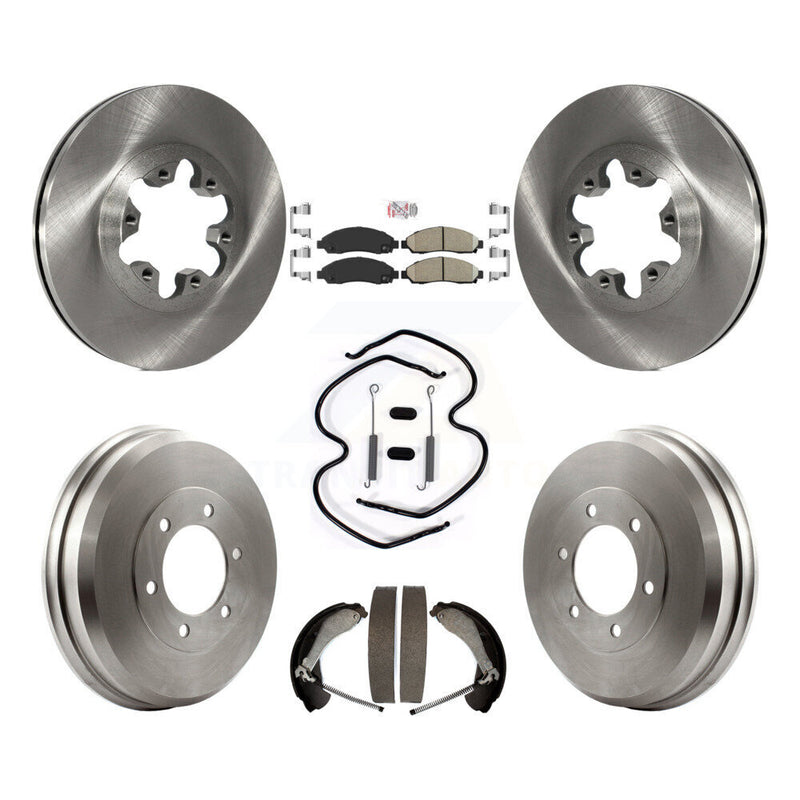Transit Auto K8A-100229 Disc Brake Kit for 2004-2008 Isuzu i-290, Isuzu i-370, Isuzu i-280 & more - Front and Rear product image