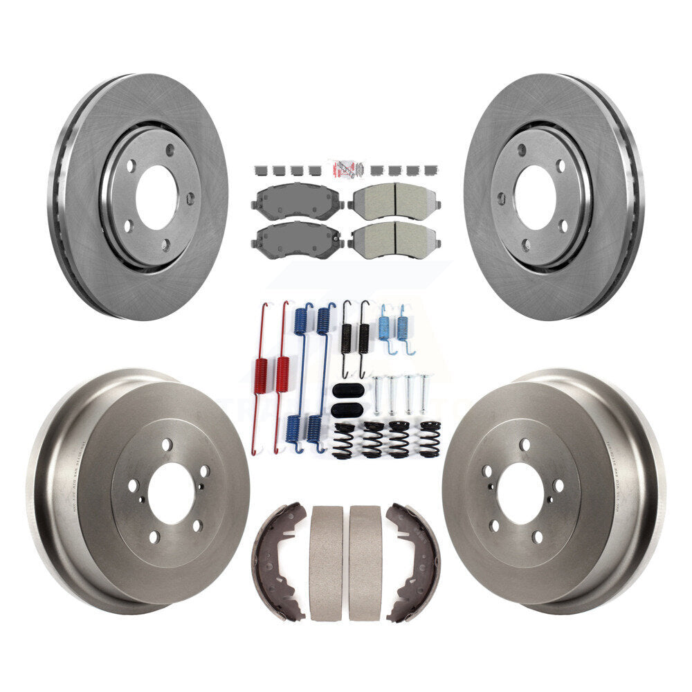 Transit Auto K8A-100244 Disc Brake Kit for 2001-2007 Dodge Caravan, Chrysler Town & Country, Chrysler Voyager & more - Front and Rear product image