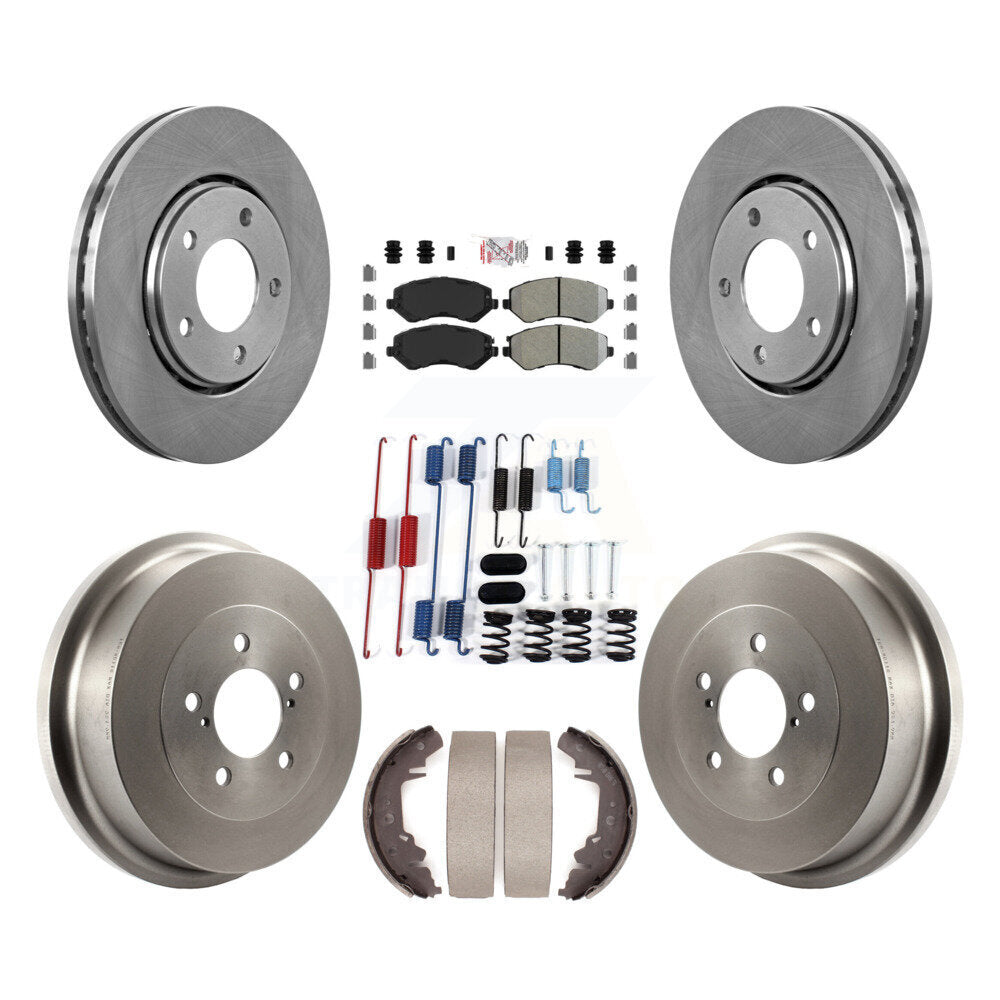 Transit Auto K8A-100246 Disc Brake Kit for 2001-2007 Dodge Caravan, Chrysler Town & Country, Chrysler Voyager & more - Front and Rear product image