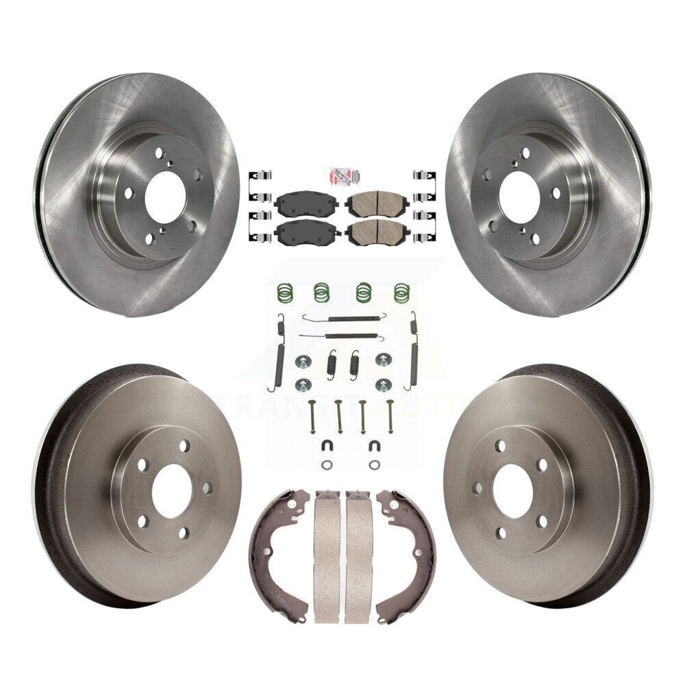 Transit Auto K8A-100251 Disc Brake Kit for 2002-2003 Subaru Impreza - Front and Rear product image